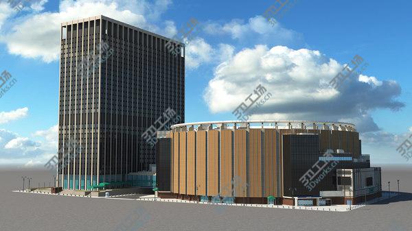 images/goods_img/20210312/Multi Purpose Indoor Entertainment Arena 3D model/4.jpg